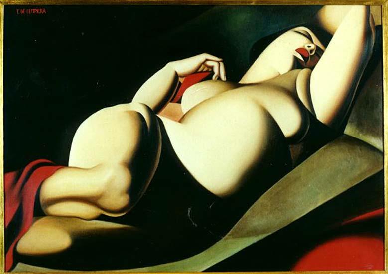 la belle rafaela 1927 contemporain Tamara de Lempicka Peintures à l'huile